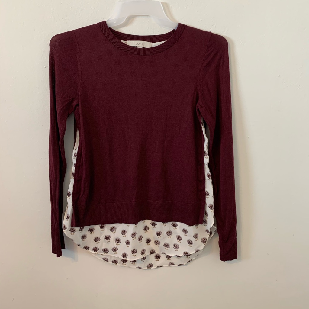 2/$20 Loft Pullover Sweater Size Xs